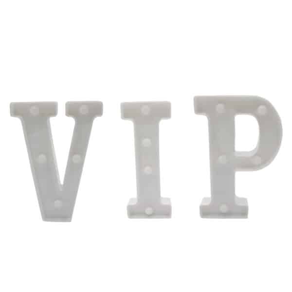 LED VIP Letter Sign