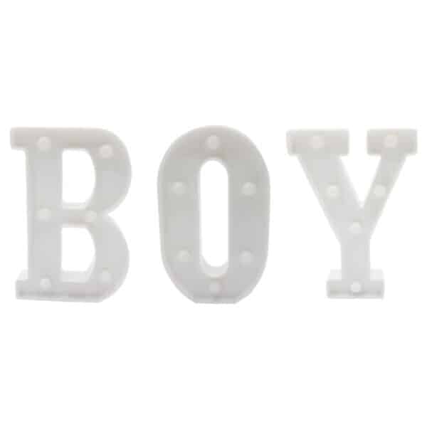 LED BOY Letter Sign