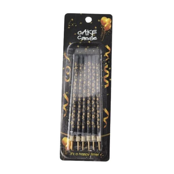 Patterned Party Candles 6s