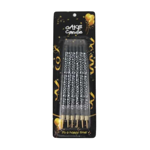 Patterned Party Candles 6s