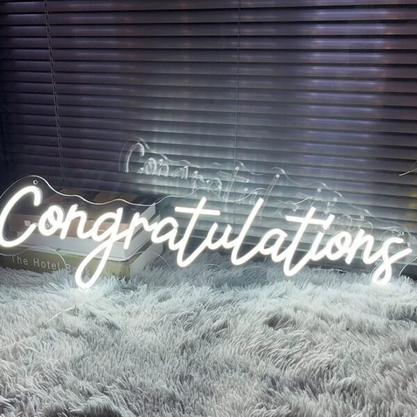 Congratulations LED Sign