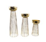 3pc Metal Flower Stand