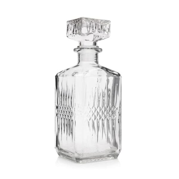 Square Glass Decanter 900ml