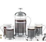 Coffee Press with 4 Cups