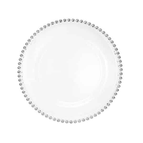 Glass Beaded Underplate 27cm