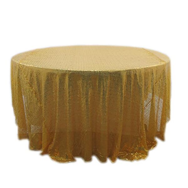 Sequins Round Table Cloth