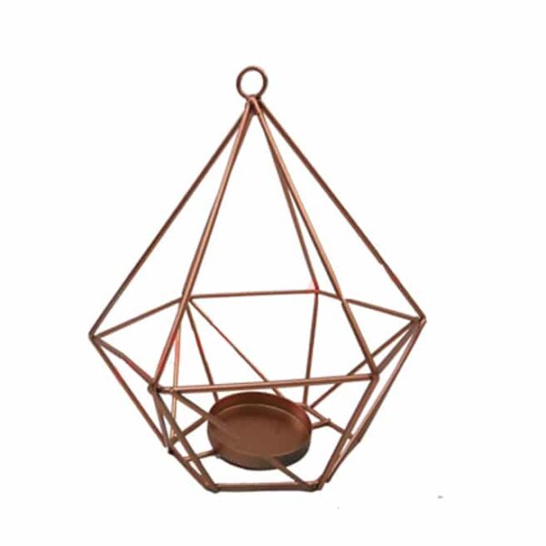 Candle stand rose gold
