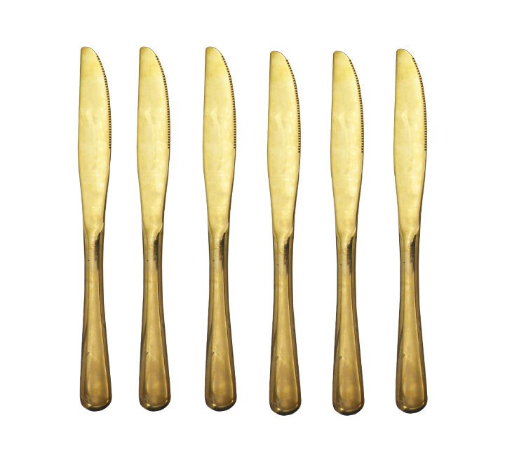 6pack Gold Knives