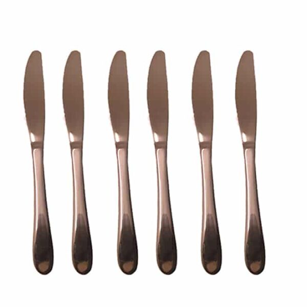 Rose Gold Knives (6 pack)