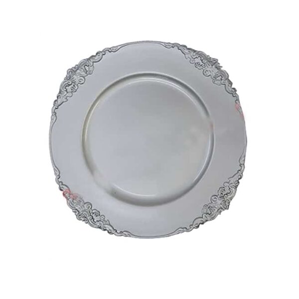 Silver Plastic Underplate