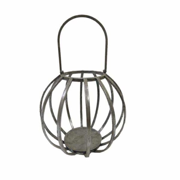 Metal centerpiece silver