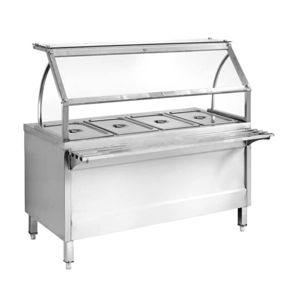 Bain Marie 4 Division Floor Model