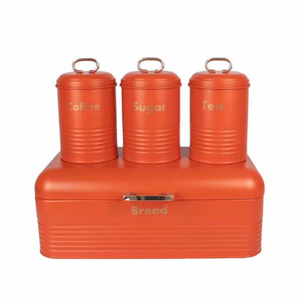 Bread Bin with Canister Set