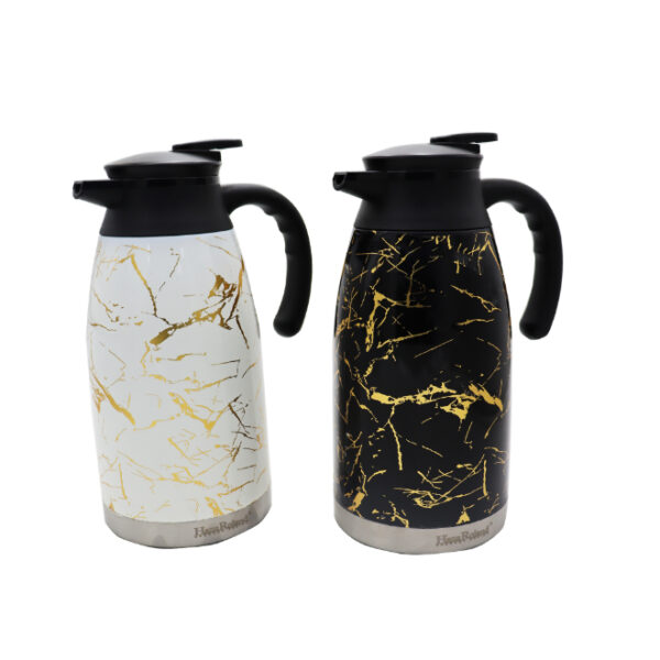 Vacuum Flask Marble Look