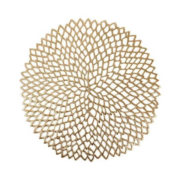 Flower Pattern Round Placemat