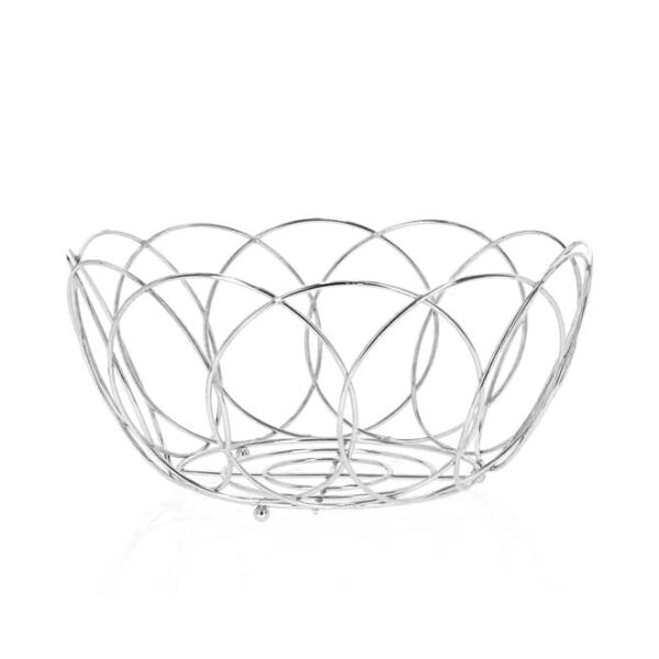 Silver Fruit Basket