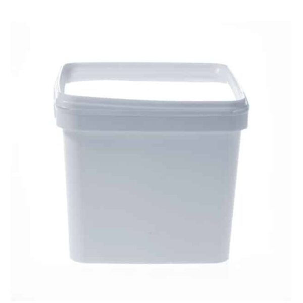 White Tamper Evident Tub and Lid 5L