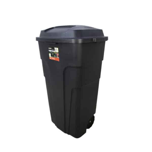 Black Wheelie Dustbin 140L