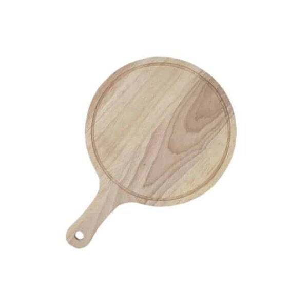 Round Wooden Pizza Board 22cm