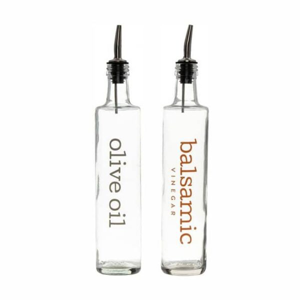 Regent Round Olive Oil & Balsamic Vinegar Bottle with Pourer