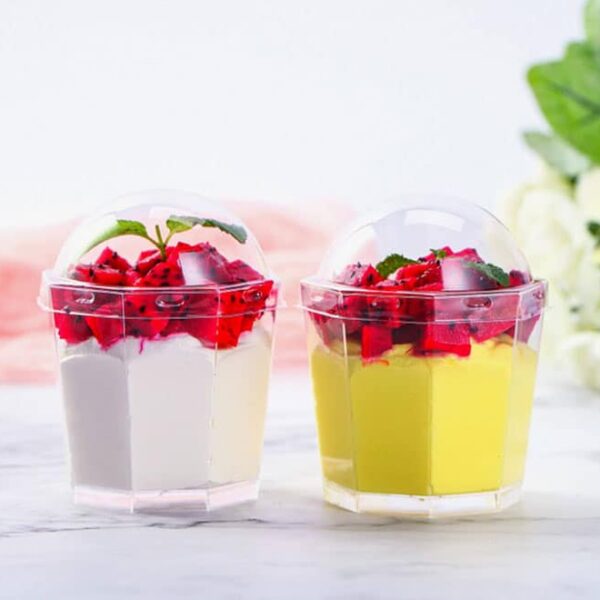 Plastic Dessert Cups 25pc