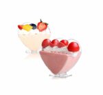 Heart Shape Plastic Dessert Cups