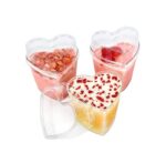 Heart Shape Dessert Cups 150ml