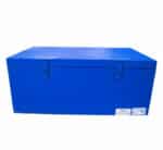Steel Storage Trunk Blue