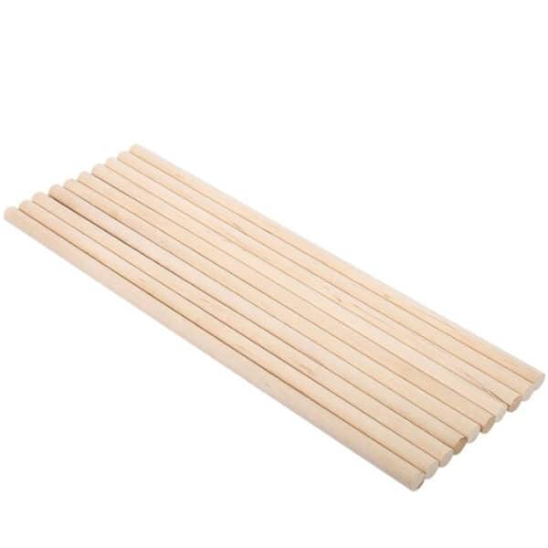 Wood Dowels 10pcs 8mm