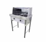 Double Electric Fryer With Stand