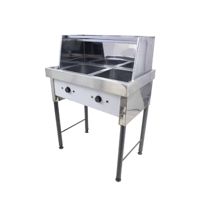 Double Electric Fryer With Stand