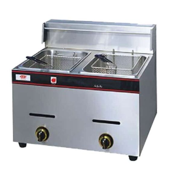 Double Gas Chip Fryer