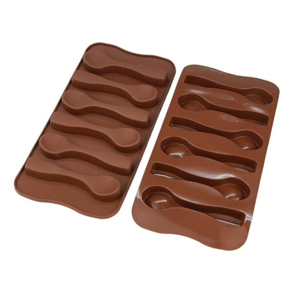 Silicone Spoon Shape Chocolate Mould