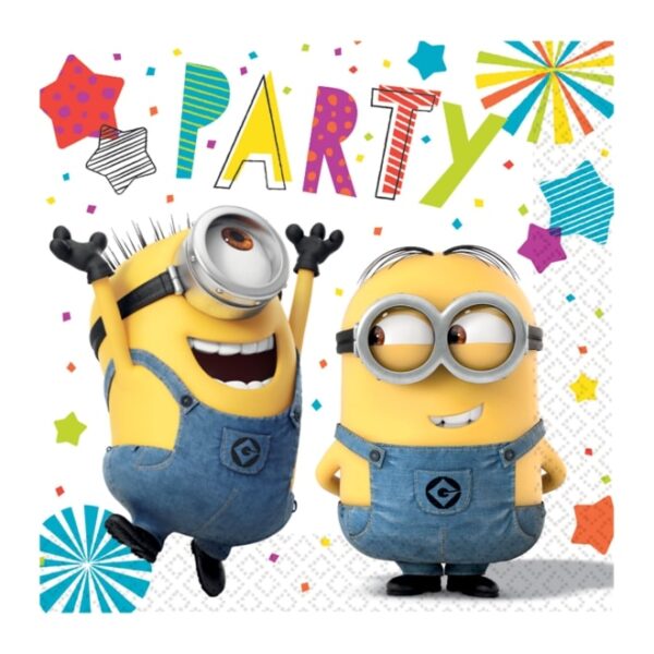 Despicable Me Serviettes 16s
