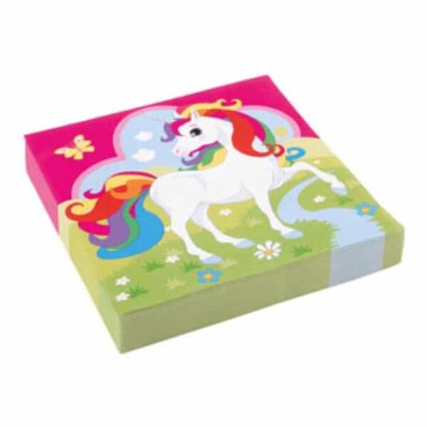 Unicorn Napkins 20s