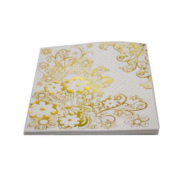 Serviette Flower Pattern 20s