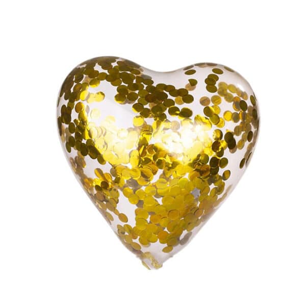 Confetti Balloons Gold