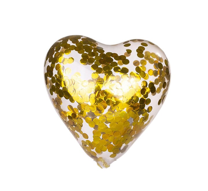 Confetti Balloons Gold