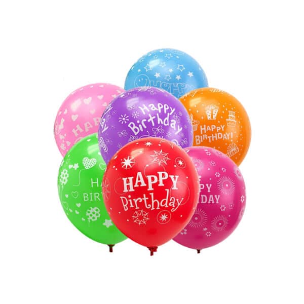 Happy Birthday Balloons 25pc
