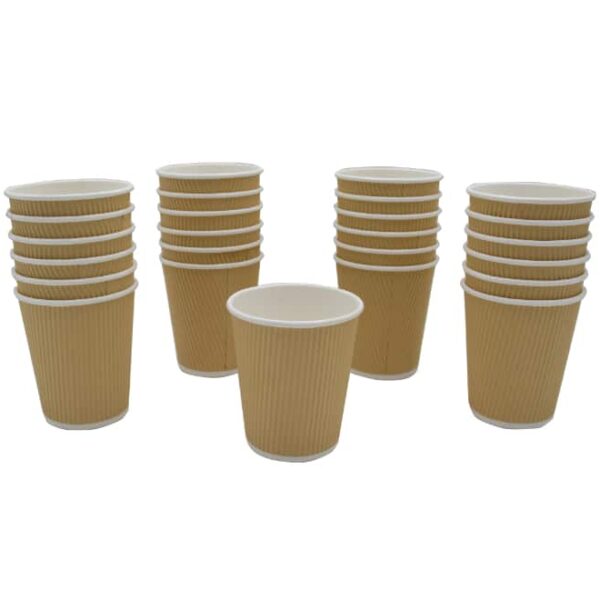 Kraft Brown Coffee Cups
