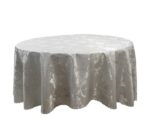 Round Table Cloth Grey