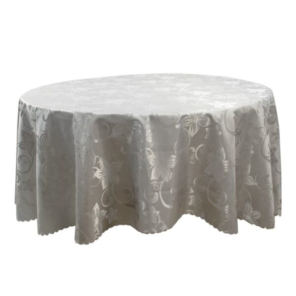 Round Table Cloth Grey