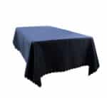 Plain Black Tablecloth