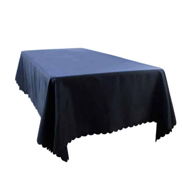 Plain Black Tablecloth