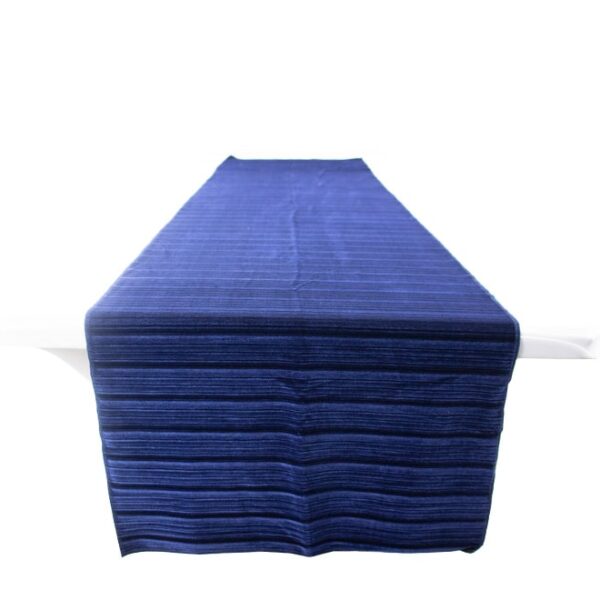 Striped Velvet Table Runner