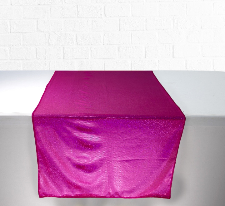 Cerise Pink Table Runner