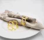 Round Napkin Ring Gold