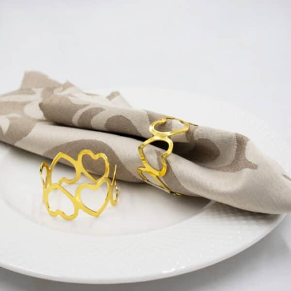 Round Napkin Ring Gold