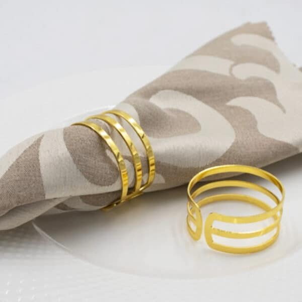 Napkin Ring Round Gold