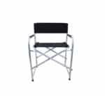 Steel Director's Chair Black